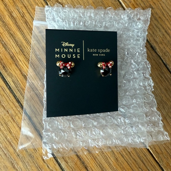 NWT Disney X Kate Spade New York Minnie Studs - Picture 3 of 5